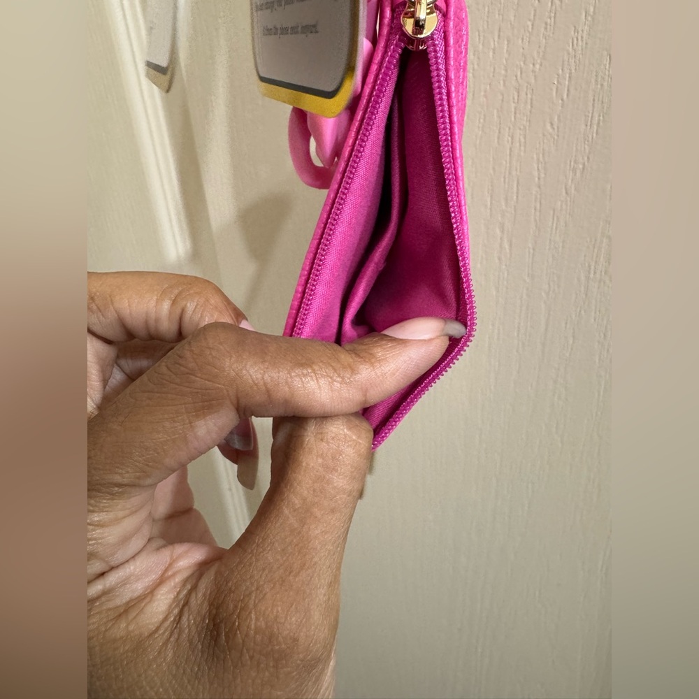 NWT Stylish Pink Phone Strap with Zippered Coin Purse - Picture 7 of 7